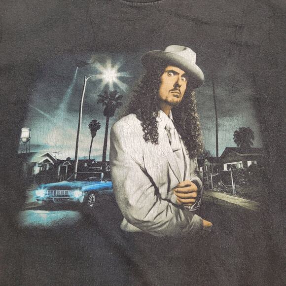 Vintage 2007 Weird Al Yankovic Straight Outta Lynwood Tour T-Shirt Mens Small - Picture 2 of 11